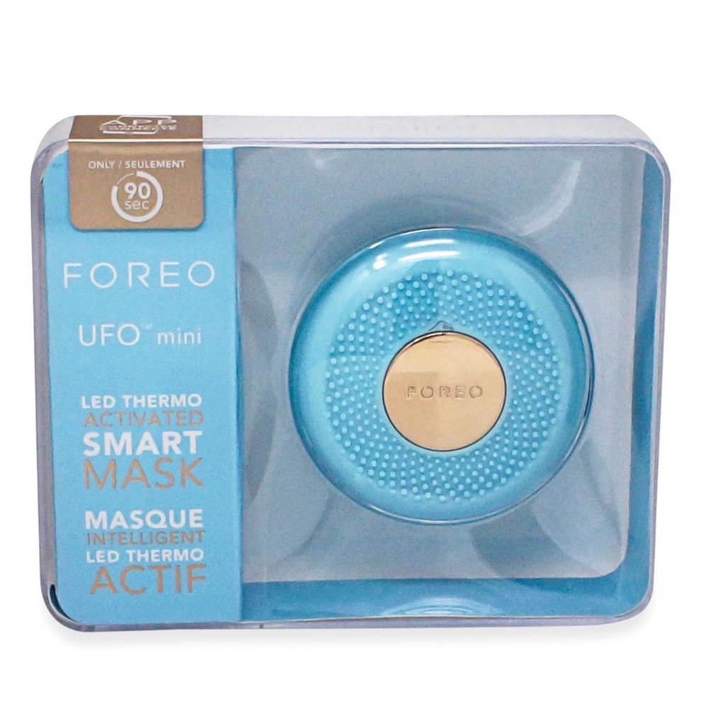 NEW FOREO UFO mini LED Thermo Activated Smart Mask Device MINT BLUE Skincare